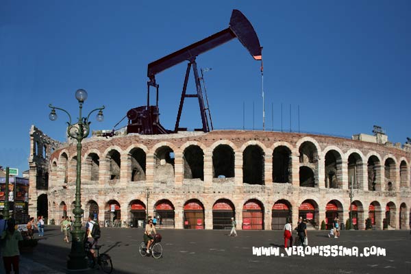 arena di verona petrolio